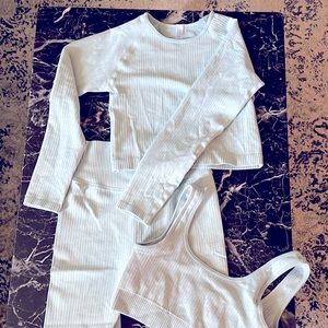 Light Blue 3 Piece Active Set